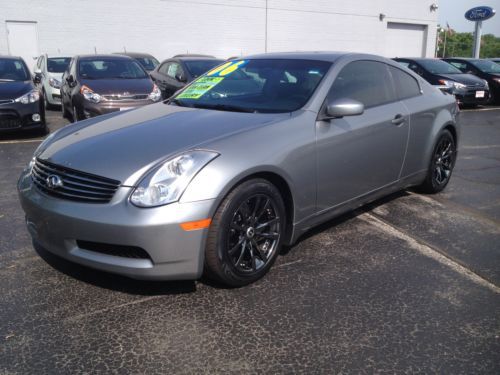 2006 infiniti g35 coupe!! leather, moonroof, htd seats, 2-owner-non-smoker car!!