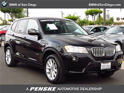 Xdrive28i low miles 4 dr suv automatic gasoline 2.0l twinpower turbo in-l black