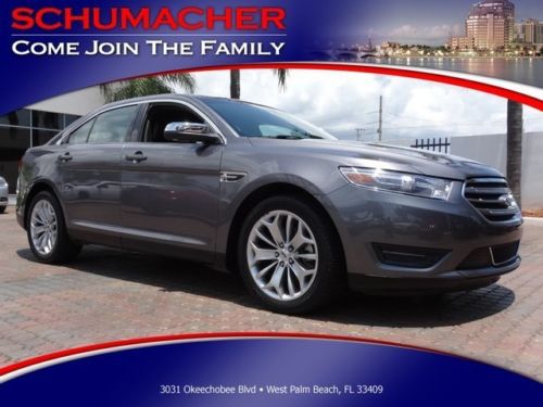 2014 ford taurus 4dr limited heated@cooled leather seats warranty clean carfax