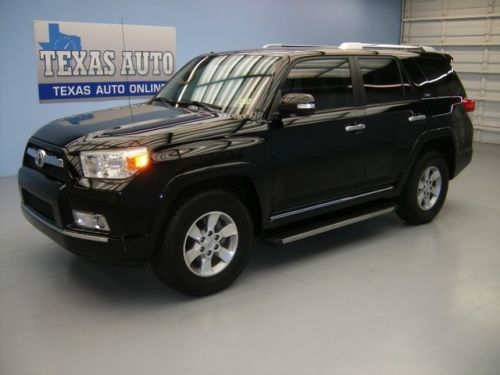 We finance!! 2011 toyota 4runner sr5 automatic a/c tow rsca tow 1 own texas auto