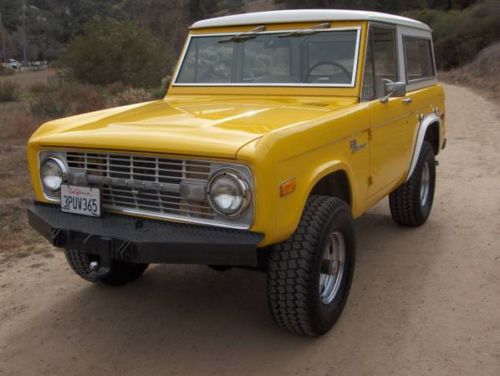 1973 ford bronco classic! almost all original!