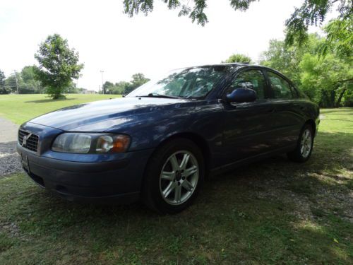 2002 volvo s60 nice sedan automatic maintained no reserve !
