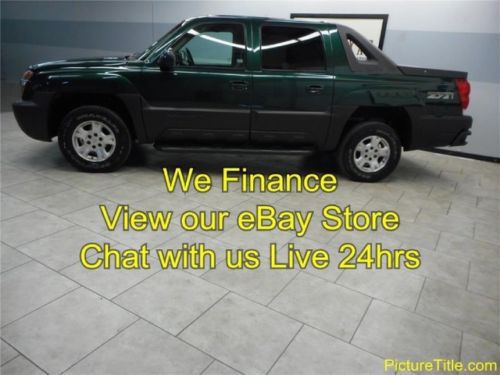03 avalanche z71 4x4 leather heated seats crew cab we finance texas