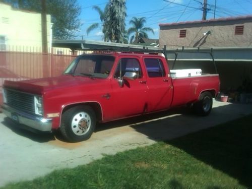 1987 chevrolet, chevy longbed dually pickup