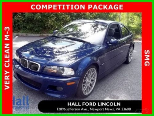 No reserve!!! 2006 m3 smg comp pack