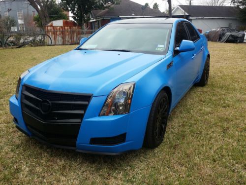 2008 cadillac cts custom paint rebuilt salvage title