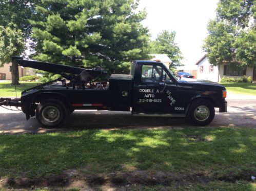 1990 ford f350 7.3 diesel tow truck