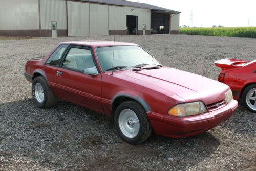 1993 mustang lx coupe roller  no reserve