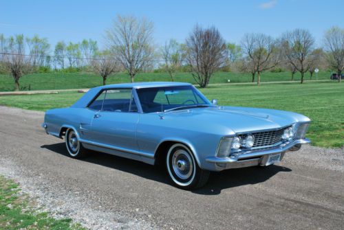 1964 buick riviera - mint condition marlin blue