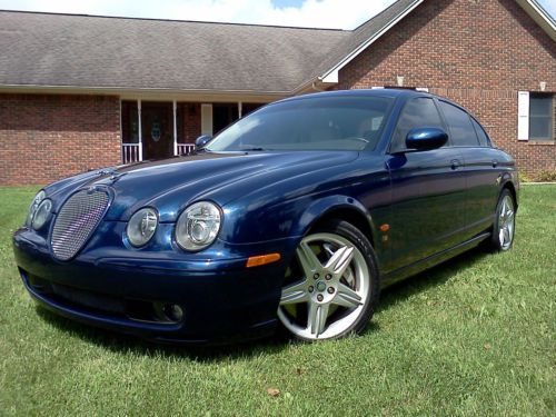 2003 jaguar s type &#034;r&#034; supercharged luxury sedan