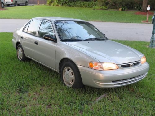 1999 toyota corolla, 4 dr. ve sedan, automatic, a/c, stereo, never seen snow!!