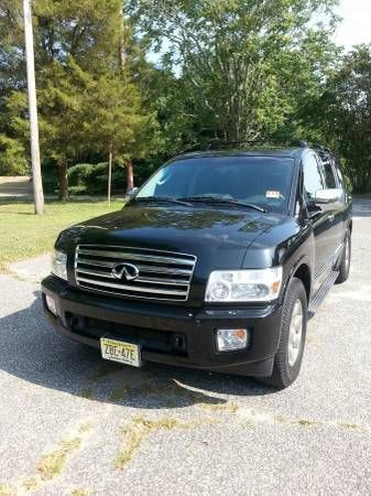 2005 infiniti qx56 4wd fully loaded!!  includes entertainment and tow packages