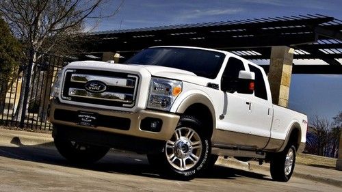 2011 ford f-350 king ranch lariat navigation sunroof remote start extra f/tank
