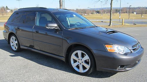 2007 subaru legacy gt wagon leather low miles dual moonroof brand new tires  pa