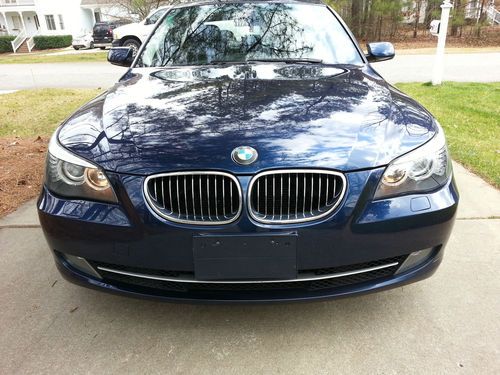 2008 bmw 528i dark blue, garage kept, meticulously cared for,l gorgeous car