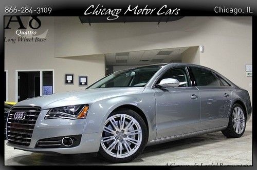 2012 audi a8 l quattro $95k+ list one owner driver assist pano roof 20s leds wow
