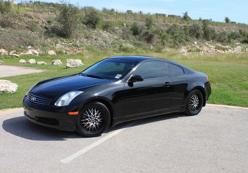 2006 infiniti g35 base coupe 2-door 3.5l