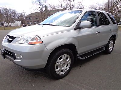 2002 acura mdx 4x4 clean carfax v-6 auto loaded highway miles clean no reserve