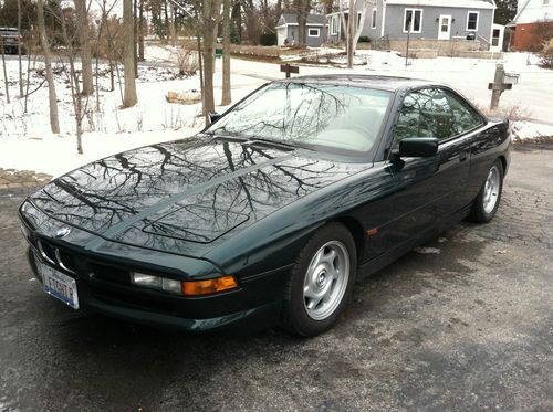 1995 bmw 840ci m60 green/tan 4.0l 86k miles extremely nice condition throughout