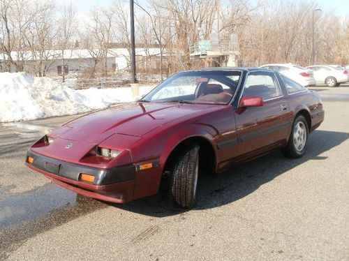 1984 nissan 300zx t-tops 5 speed v6 rare loaded cheap driver barn find original