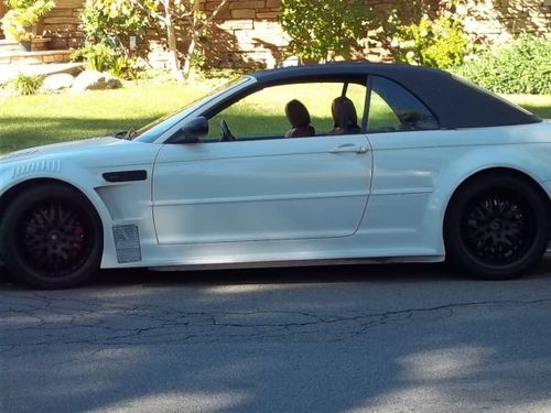 Custom widebody m3 convertible flossman gtr kit many extras e46 wide body nr