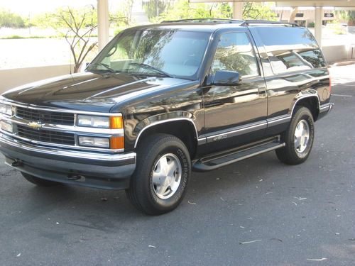 1996 chevrolet tahoe lt 78k miles sport utility 2-door 5.7l