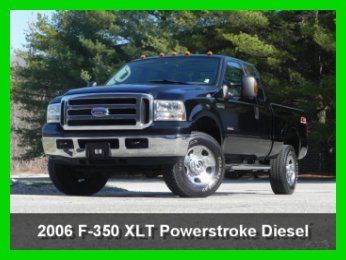 2006 ford f350 xlt extended cab short bed 4x4 6.0l powerstroke diesel cloth