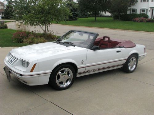 1984 20th anniversary ford mustang gt350 convertible,