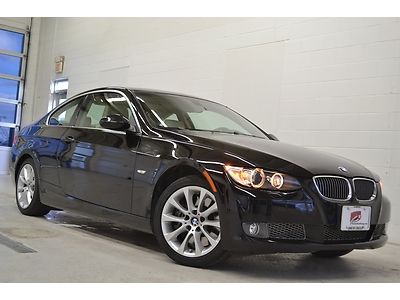 08 bmw 335xi coupe 35k financing cold weather premium sport pkg awd clean coupe