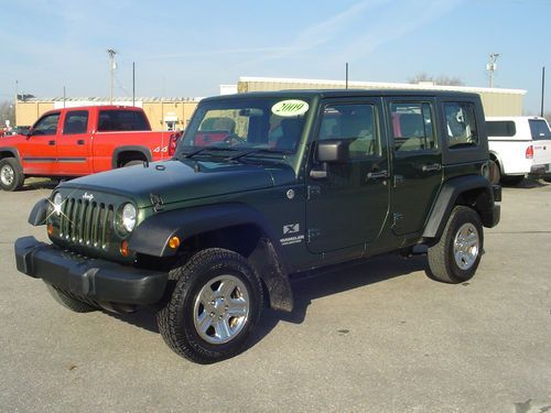 2009 jeep wrangler unlimited x sport hard top 4dr (htf) right hand drive
