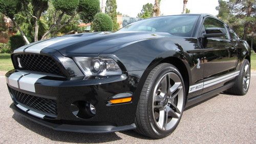 2010 ford mustang shelby gt500 beautiful arizona car low miles black look rare!