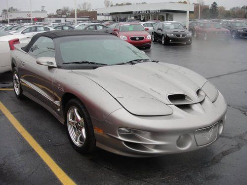 2001 trans am ws6 6 speed convertible