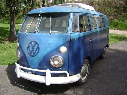 1966 voltswagen bus campmobile