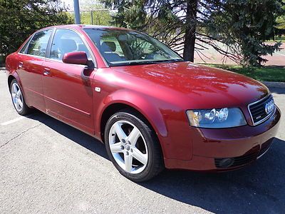 2005 audi a4 quattro sedan 1.8t loaded clean carfax serviced up warr with buynow