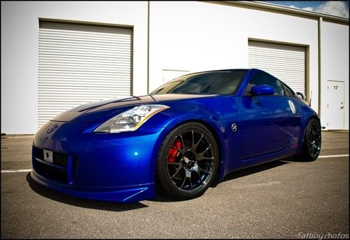2003 nissan 350z enthusiast coupe 2-door 3.5l twin turbo built engine