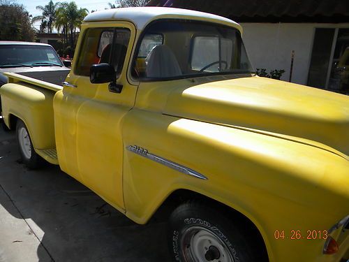 1955 chevy step side short bed truck 2nd series