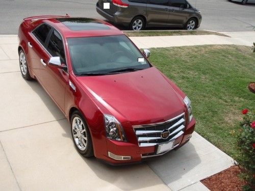 Cadillac cts 3.6l v6 direct injection performance luxury navigation sunroof