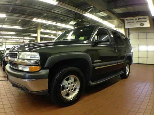 Chevorlet tahoe lt leather sunroof tow pkg 3rd row seating 1 owner loe miles