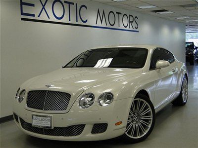 2008 bentley gt speed coupe awd! nav heated-sts push-start 600hp xenons 20"whls