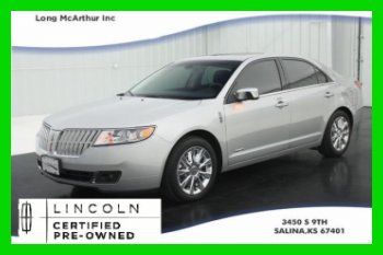 2012 mkz hybrid navigation sunroof microsoft sync leather certified pre-owned!