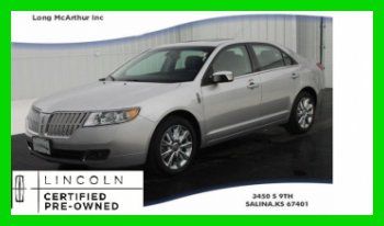 2011 mkz heated/cooled leather! sunroof 10k low miles certified pre-owned!