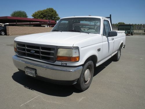 1995 ford f150 truck - running condition - storage boxes