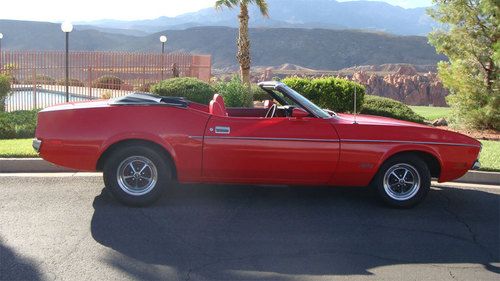 1971 ford mustang convertible 240hp 351ci v8 engine