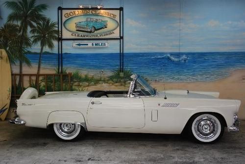 56 ford thunderbird 2 tops ac * ps &amp; power seat