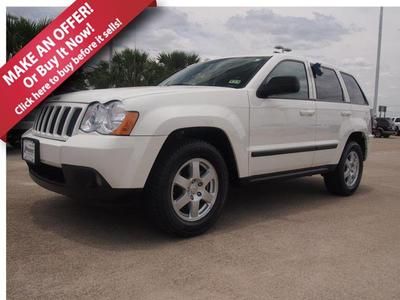 08 white laredo suv 3.7l automatic satellite radio cd keyless entry esc