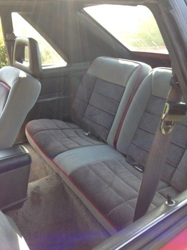 Sell Used 1986 Ford Mustang Gt Red Grey Interior In Oxford
