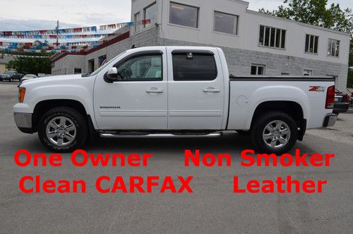 2011 gmc sierra slt leather roof 65k miles 4x4 crew cab one owner non smoker