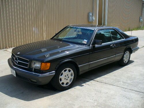 1990 mercedes benz 560 sec 2 door coupe, sun roof, new tires, super clean