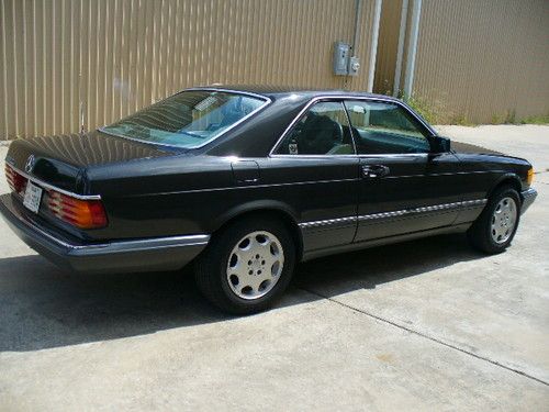 Sell used 1990 Mercedes Benz 560 SEC 2 Door Coupe, Sun ...