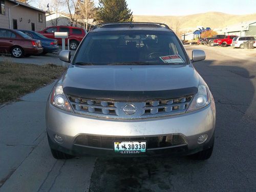 2005 nissan murano sl, fully loaded, silver, 97,072 miles